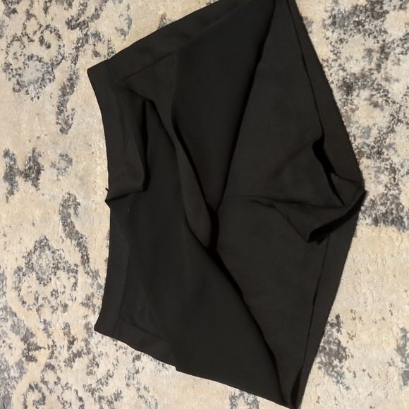 Shorts Skirt skort like new large Sophie Rue black - Picture 2 of 5